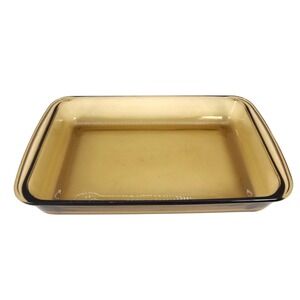 Pyrex Visions Amber Glass Rectangular Baking Dish 232-N 28x20cm Corning UK